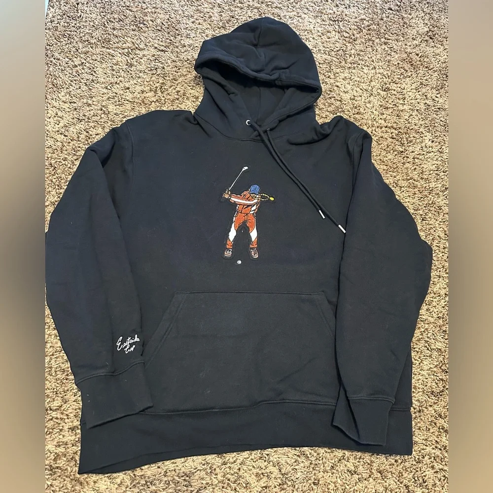 East side Golf Nike Jordan Men’s Black  XL Fleece Hoodie EUC